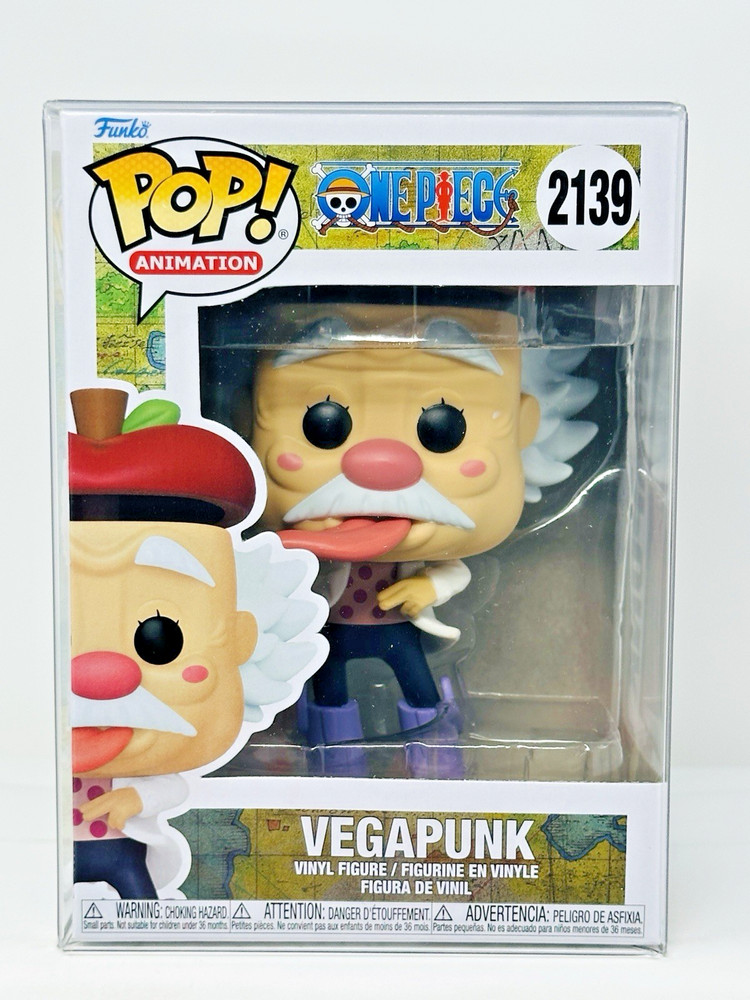 Funko Pop! One Piece: Egghead Island - Vegapunk #2139 w/ Protector - New