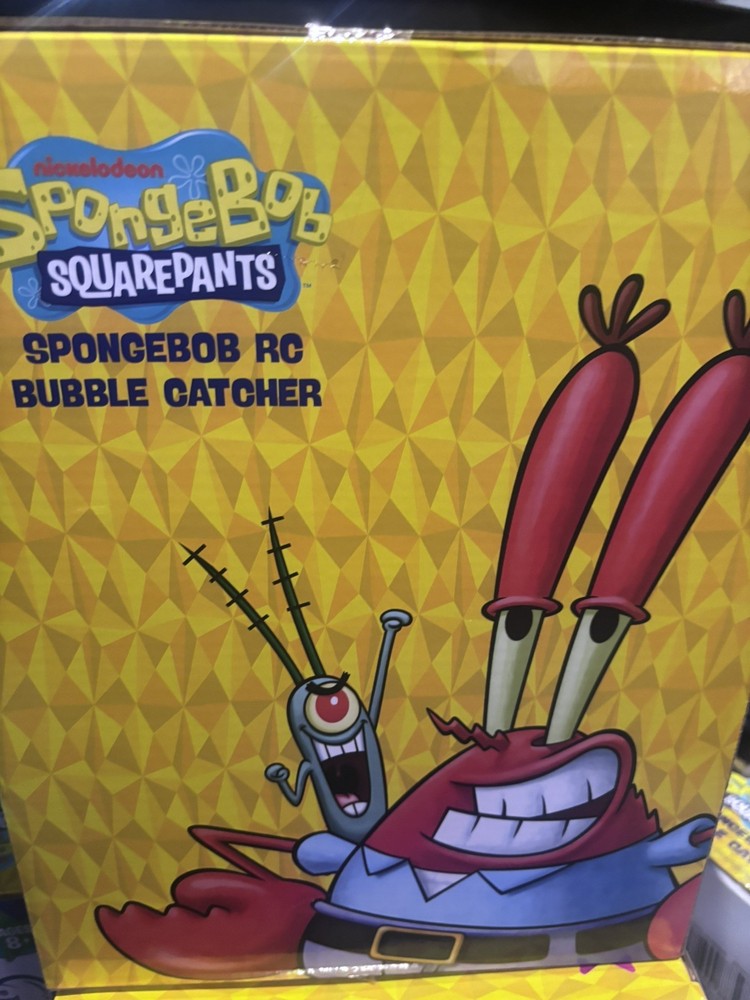 SpongeBob SquarePants RC Bubble Catcher 2025 NEW