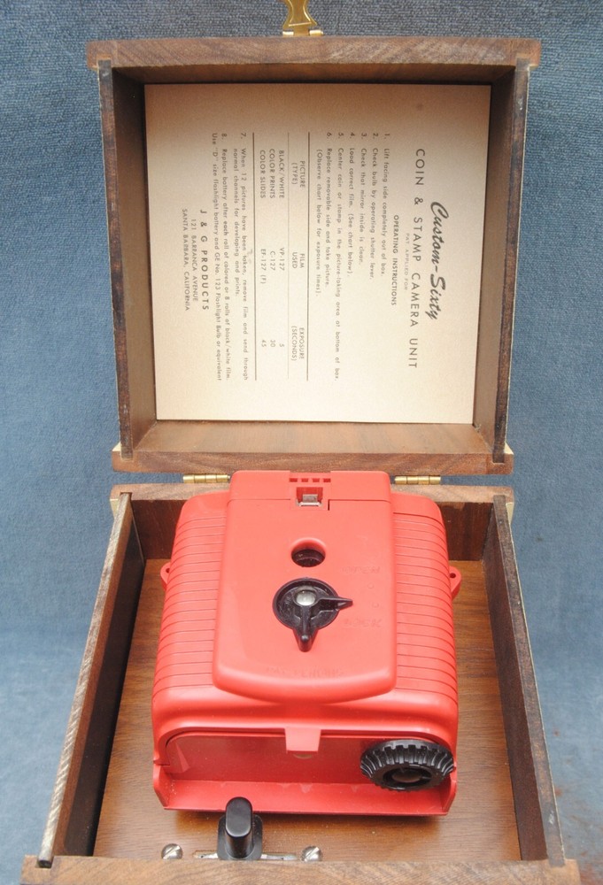 1950's CUSTOM-SIXTY COIN AND STAMP CAMERA UNIT