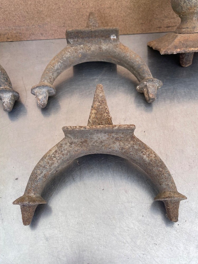 Antique Blacksmith Smith Forge Stake Dog & Clamp Forming Tool