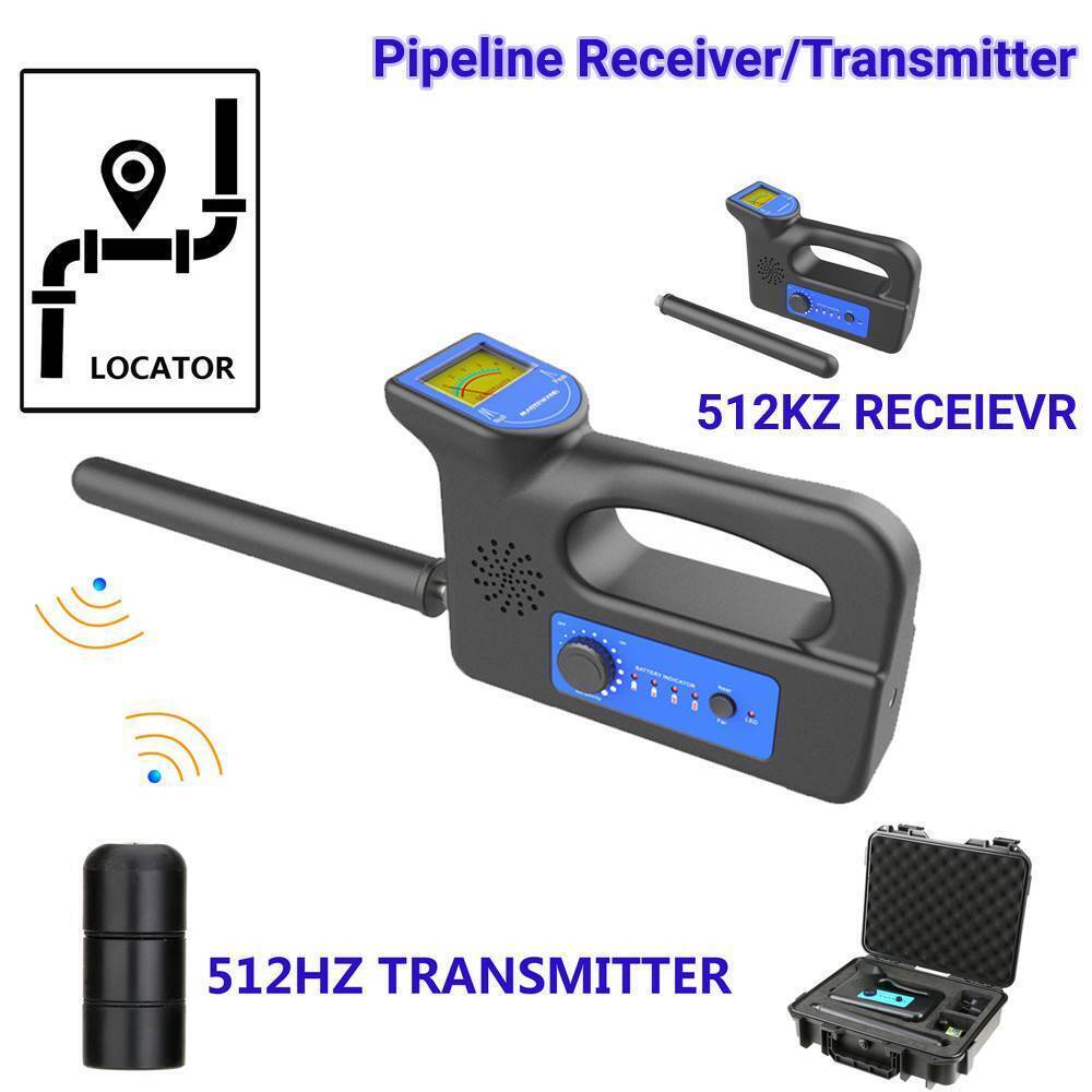 512Hz Underground Pipe Locator Detecting,Wireless, Fast, Accurate Cable Location