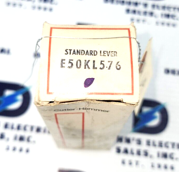 CUTLER HAMMER E50KL576 SWITCH LEVER LARGE WHEEL