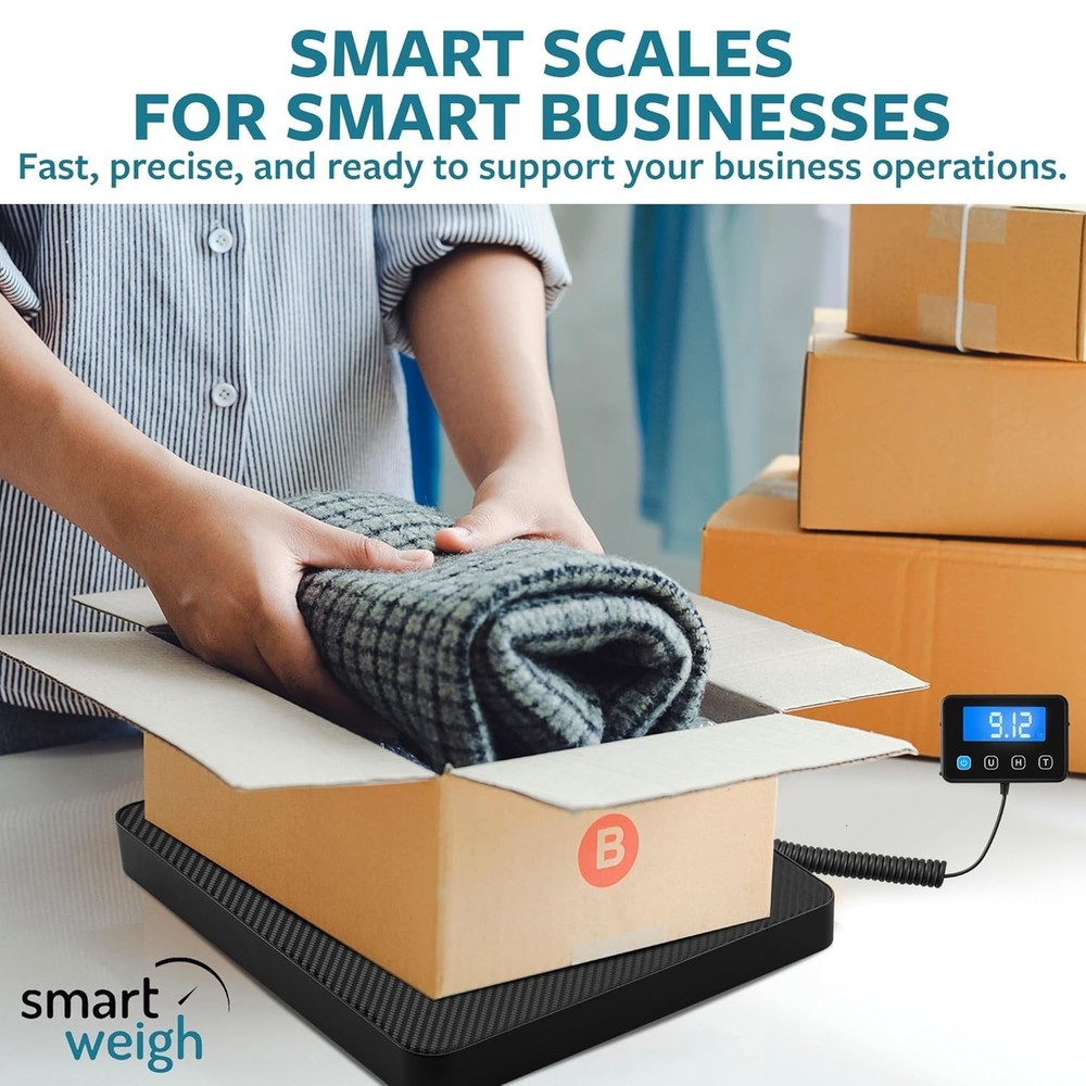 Versatile Postal Scale for Home or Office with Multiple Measurement Units