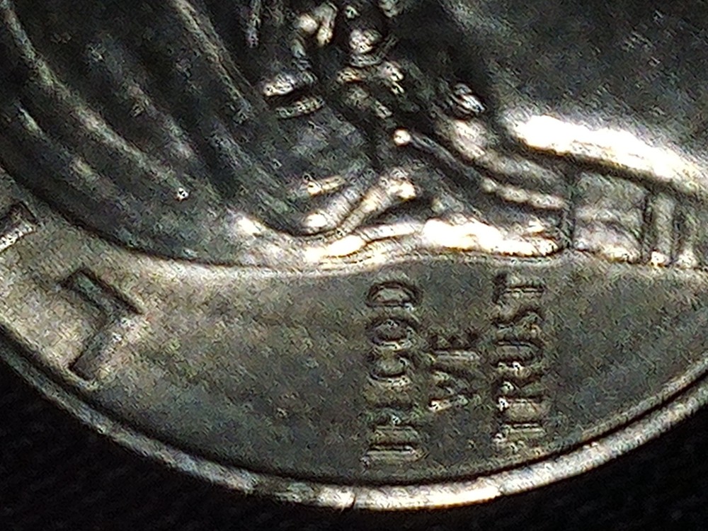 1995 error quarter George Washington