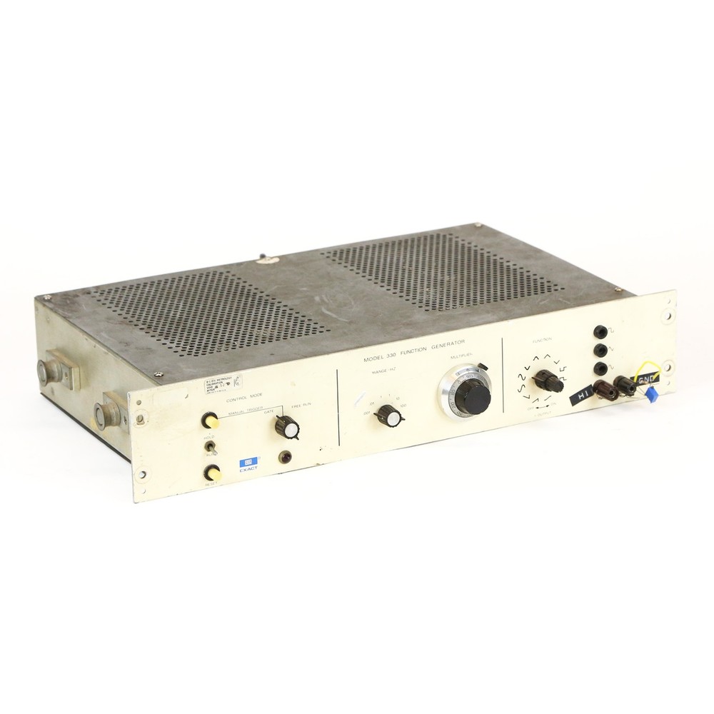 1970s Exact Electronics Model 330 Function Generator Vintage Original Sine Wave