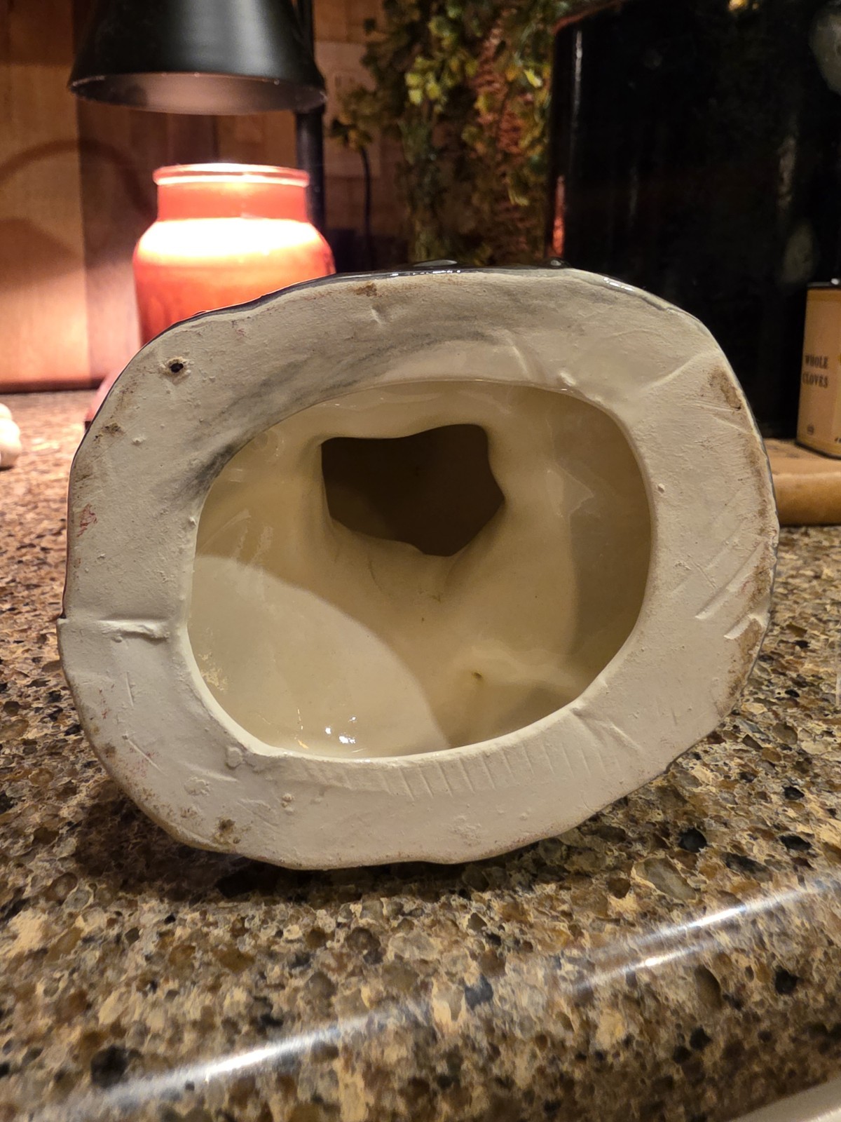 Vintage Rooster Hen Farmhouse Ceramic Porcelain Mid Century 8.5 inches