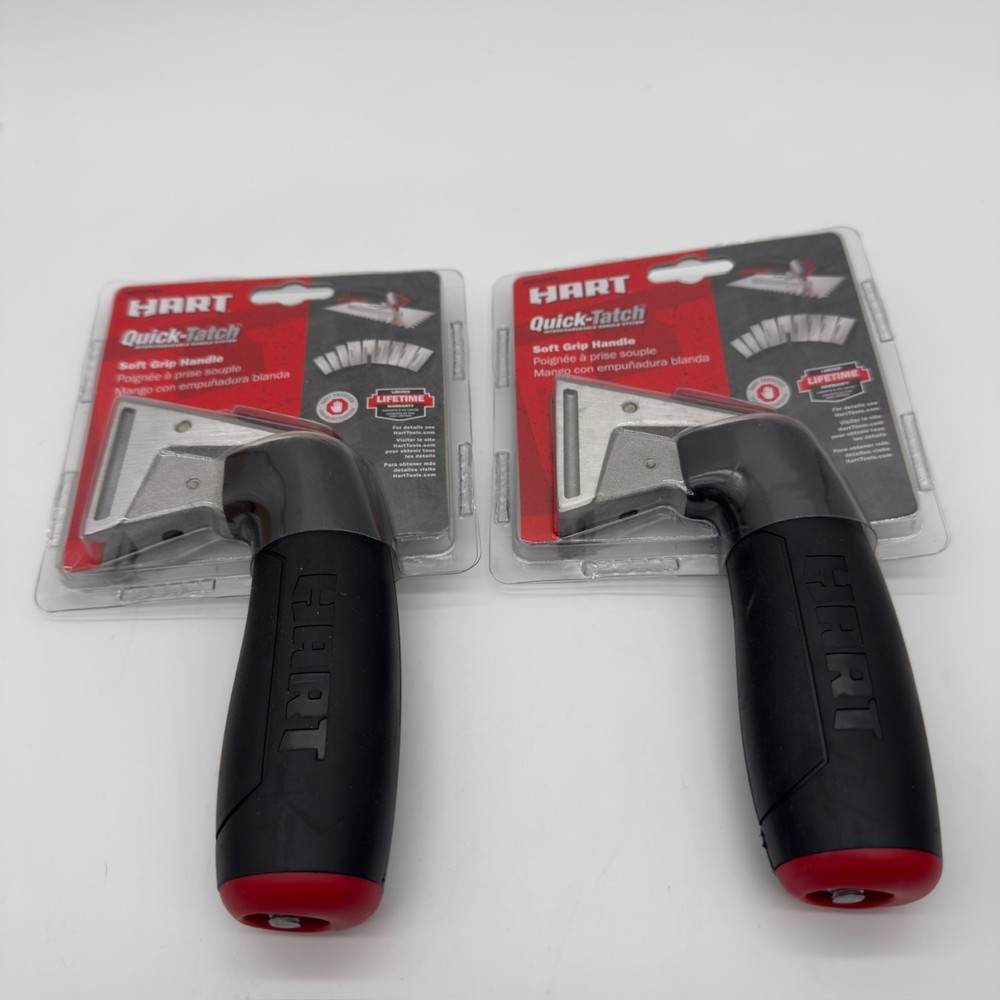 HART Quick-Tatch Handle Soft Grip Interchangeable Tool System NEW