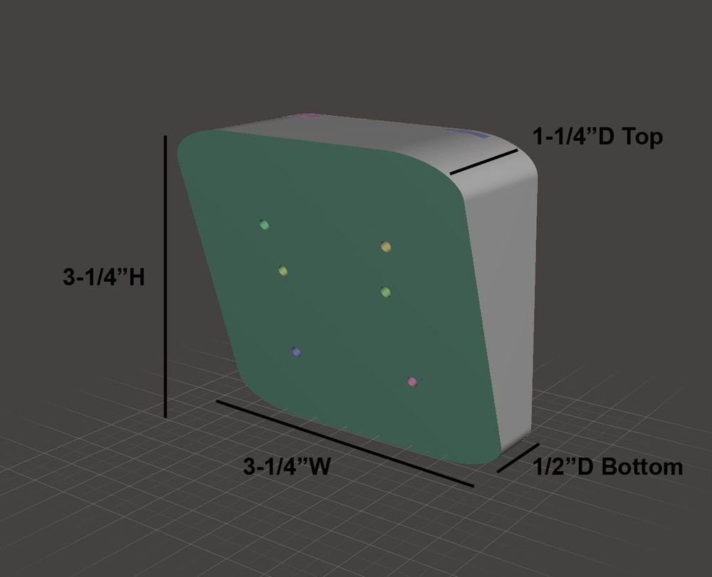 Horizontal Downspout Mount for Ring Spotlight Plus Camera