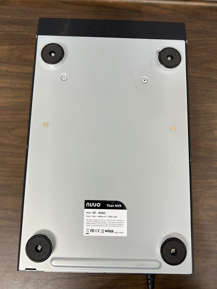 NUUO NT-4040Titan AS IS -UNTESTED