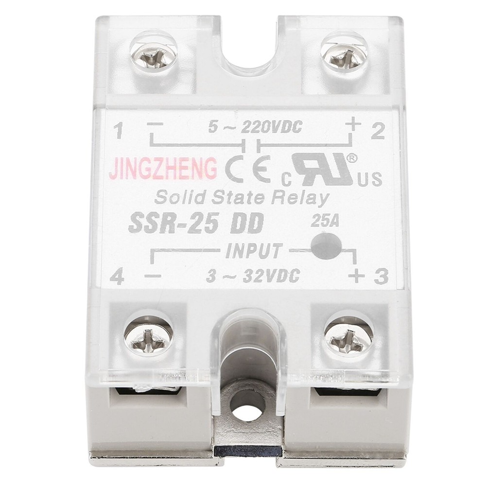 SSR-25 DD 25A 5-220VDC Solid State Relay For Industrial Automation Process