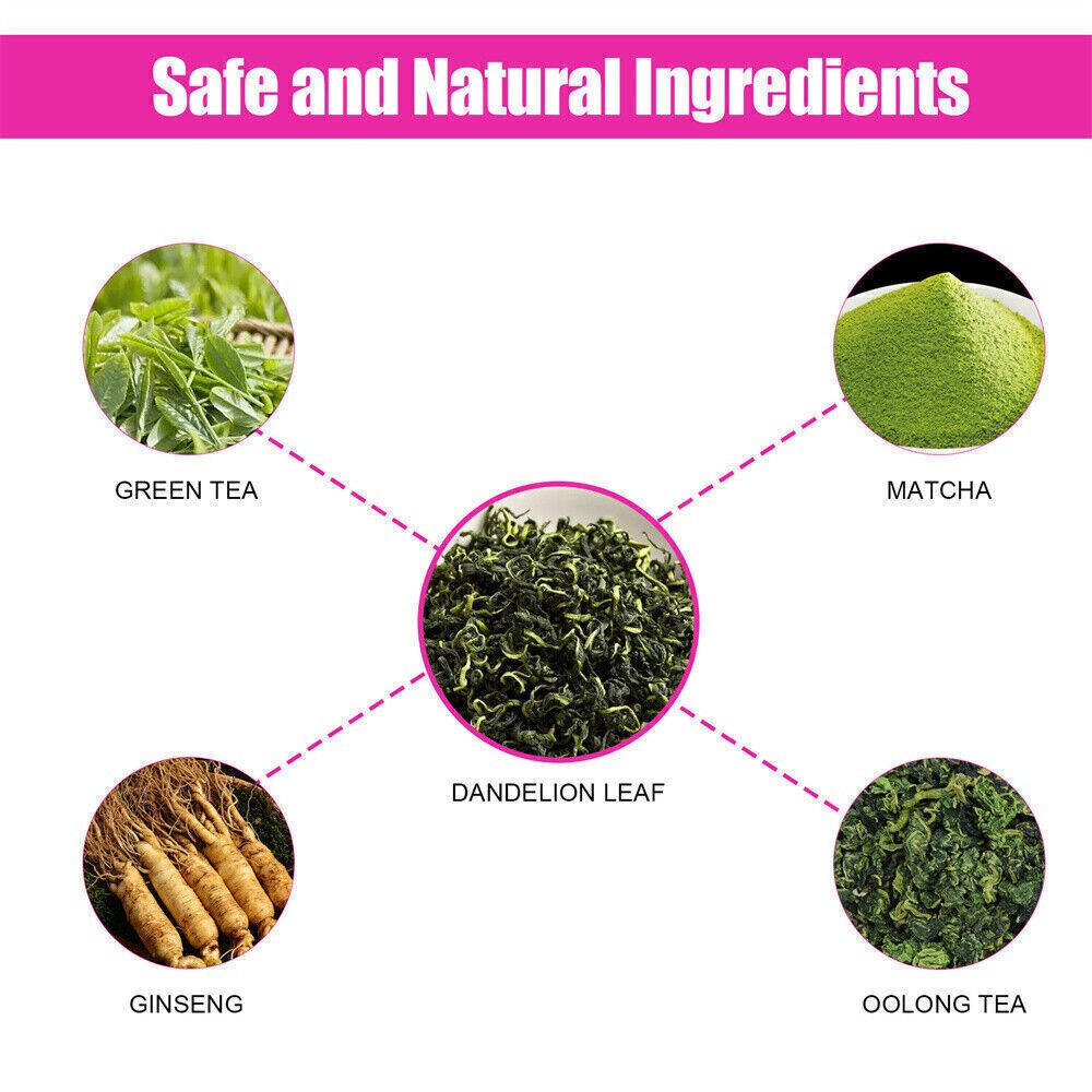 28/56/84PCS Detox Tea Weight Loss Tea Slimming Diet Teabags Burn Fat Slimming⭐