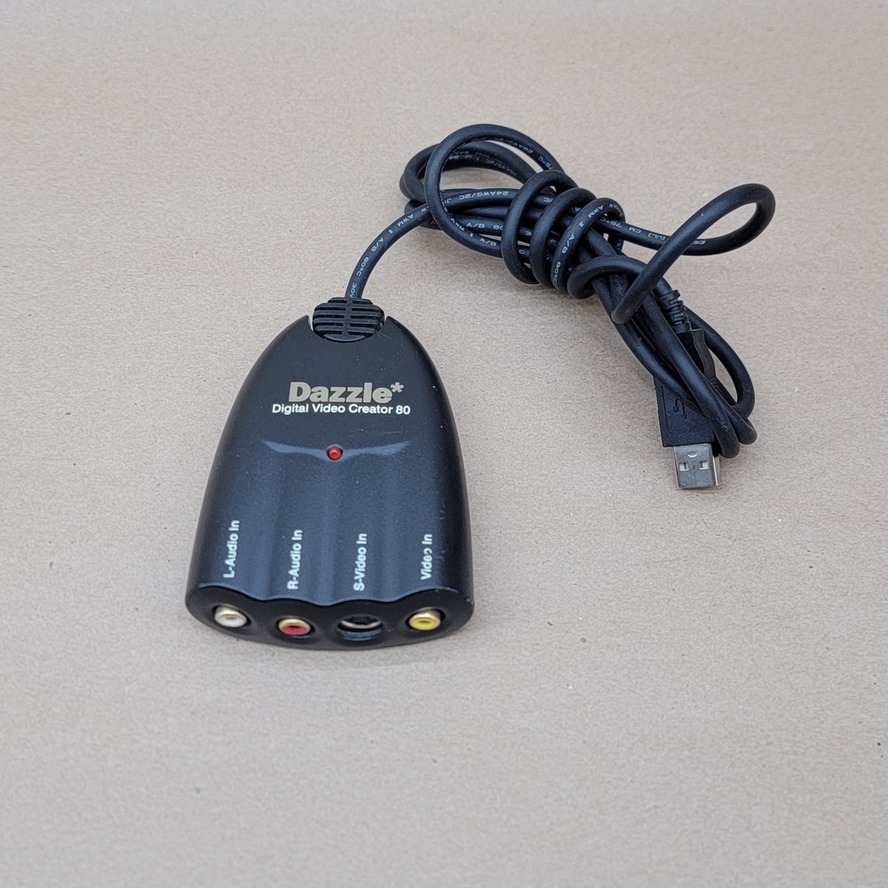 Dazzle Model DVC-80 Digital Video Creator 80 USB Video Game Capture Device