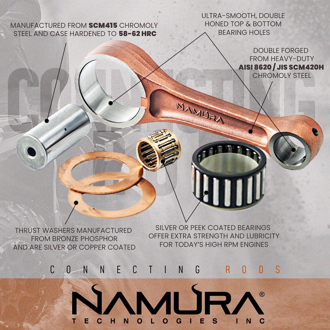 Namura Chromoly Steel Connecting Rod For Suzuki RMZ250 2004-2006