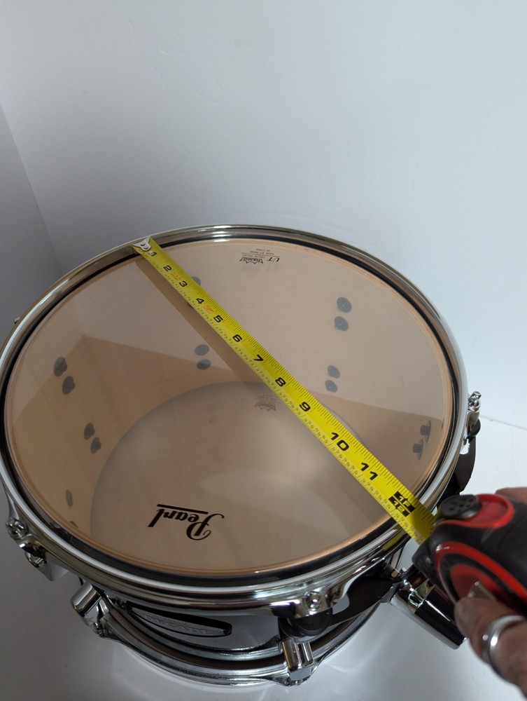 Pearl Decade Maple Tom 12 x 8 Black Ice