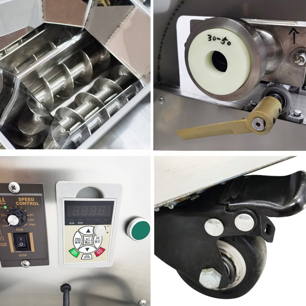 Automatic Quantitative Dough Divider Rounder Machine Bread Biscuits Dough Cutter