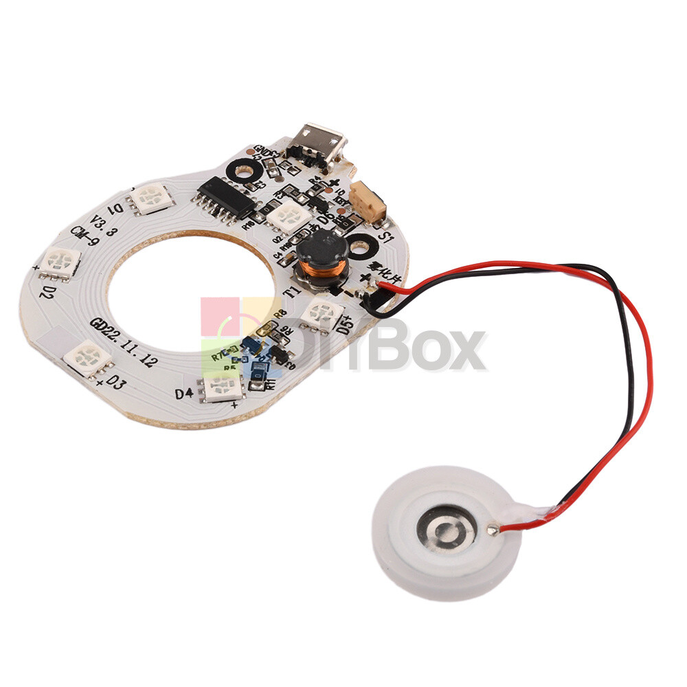 Micro USB Atomizing Humidifier Module Fogger Mist Generator PCB Circuit Board