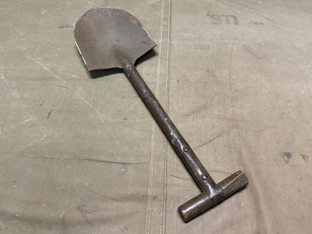 ORIGINAL WWI WWII US ARMY M1910 T-HANDLE FIELD E-TOOL ENTRENCHING SHOVEL