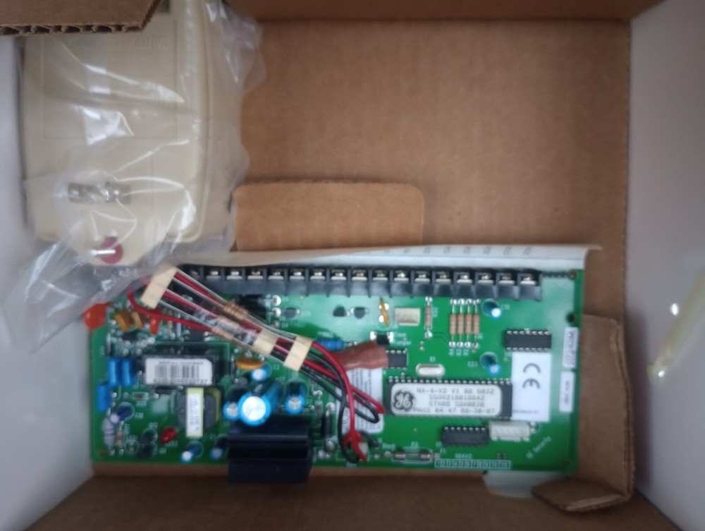 GE NetworX NX-4-FP-LM V2 Security Control Panel System with Keypad & Contr Board