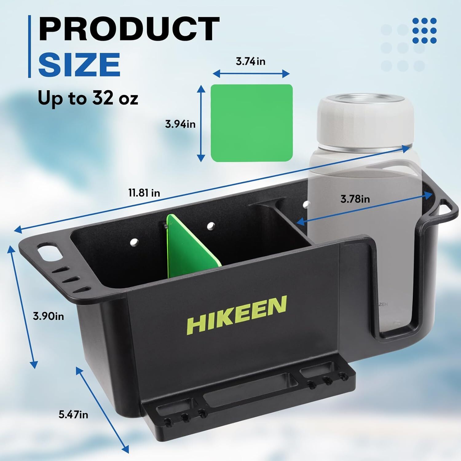 Boat Caddy Organizer, Multifunctional Boat Cup Holder Boat Storage Organizer