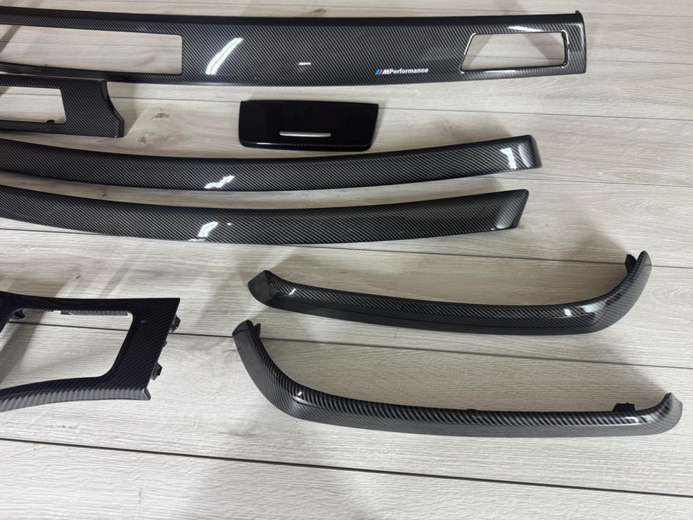 BMW E90 E91 Interior trim set NON IDRIVE ! Carbon FIBER LHD