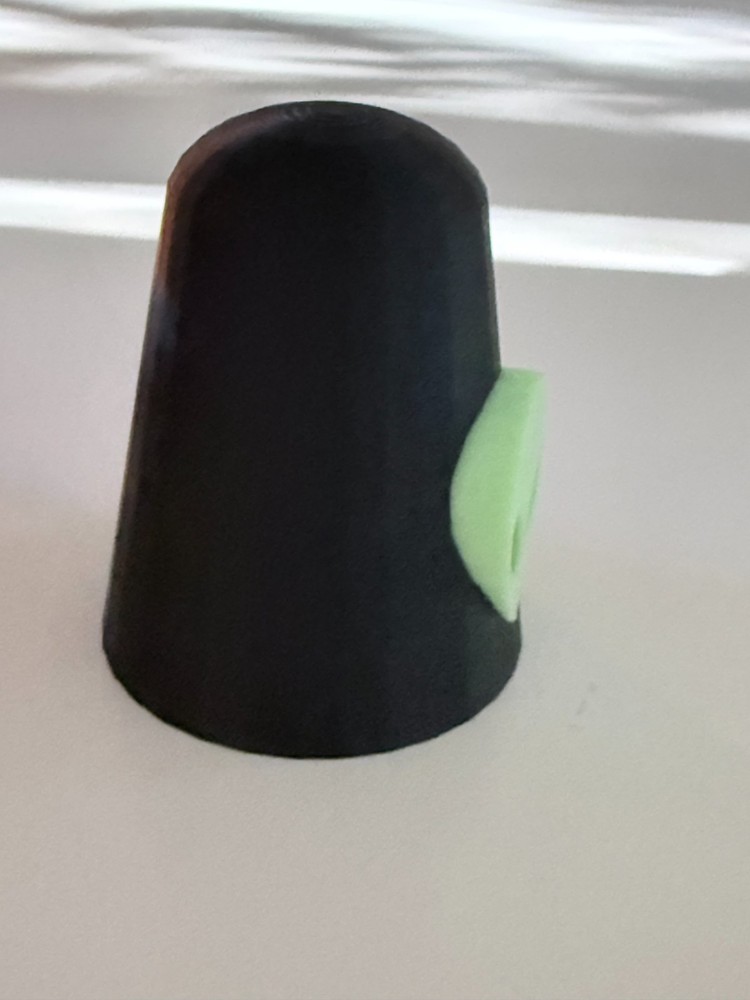 Lava Lamp Replacement Cap Top Alien Black Green Glow