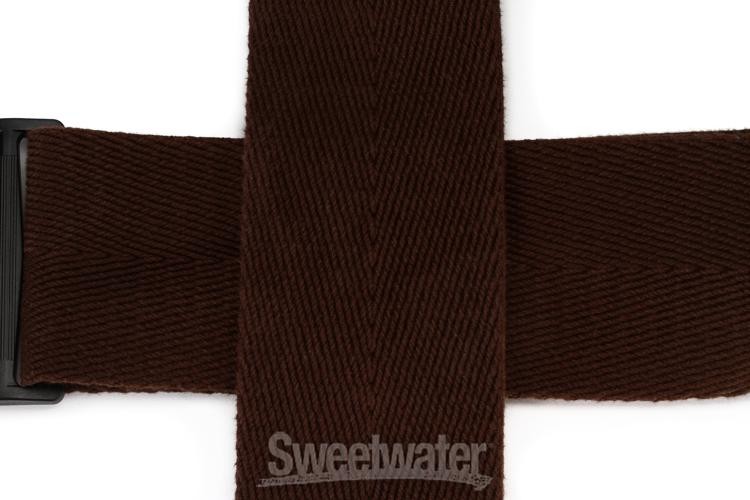 Levy's MSSC4 Cotton Bass Strap - Brown