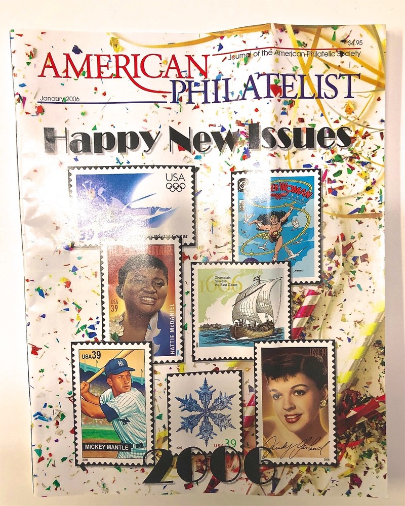 American Philatelist 2006 Journal/Magazine 1 January Issue Stamp Collecting
