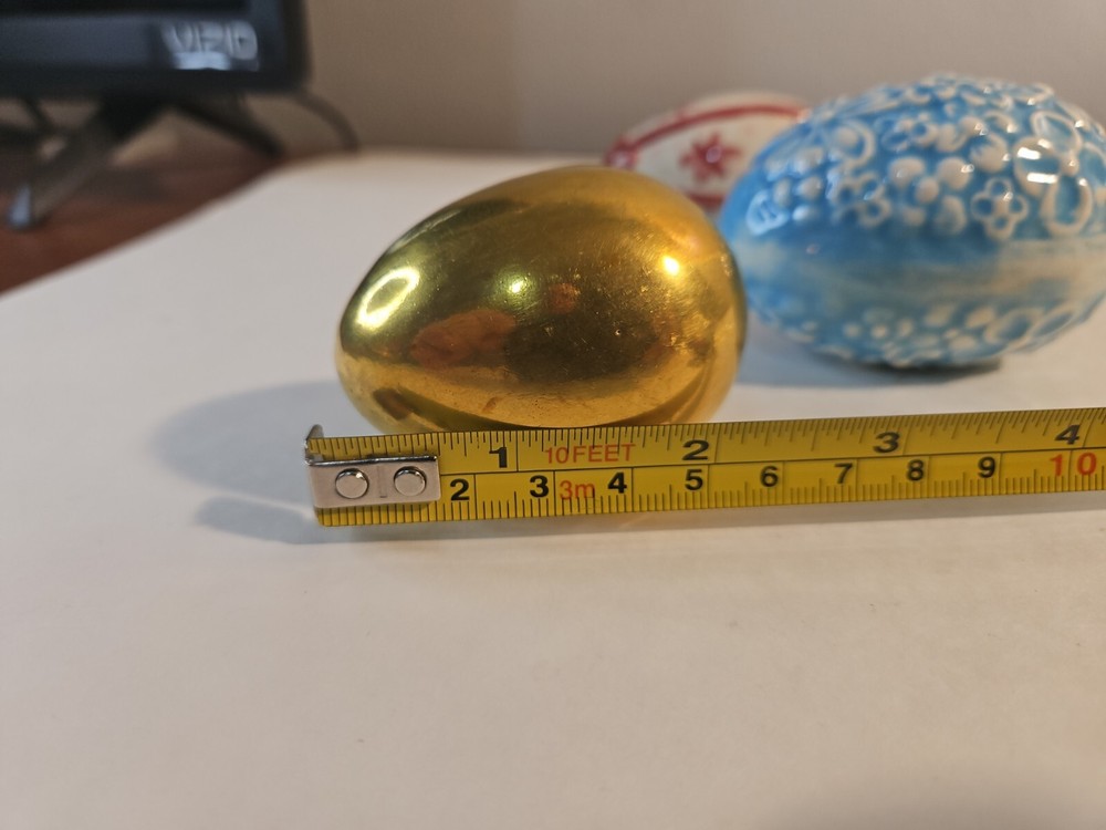 Set of 3 Ceramic Easter Eggs
