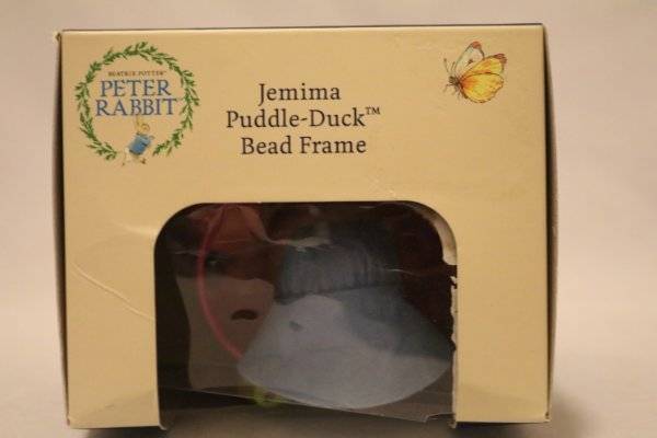 Jemima Puddle Duck Bead Frame Beatrix Potter Peter Rabbit Bead Mover Gift Idea