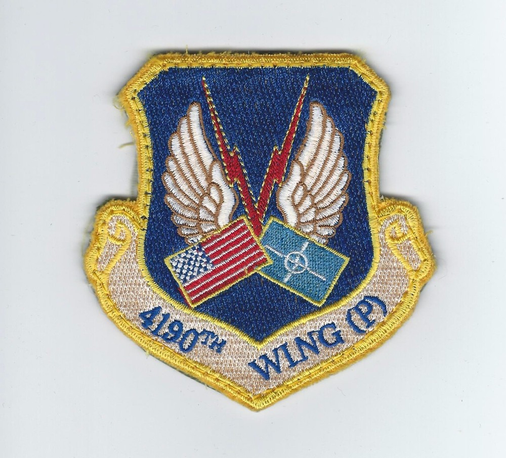 4190th WING(P) patch