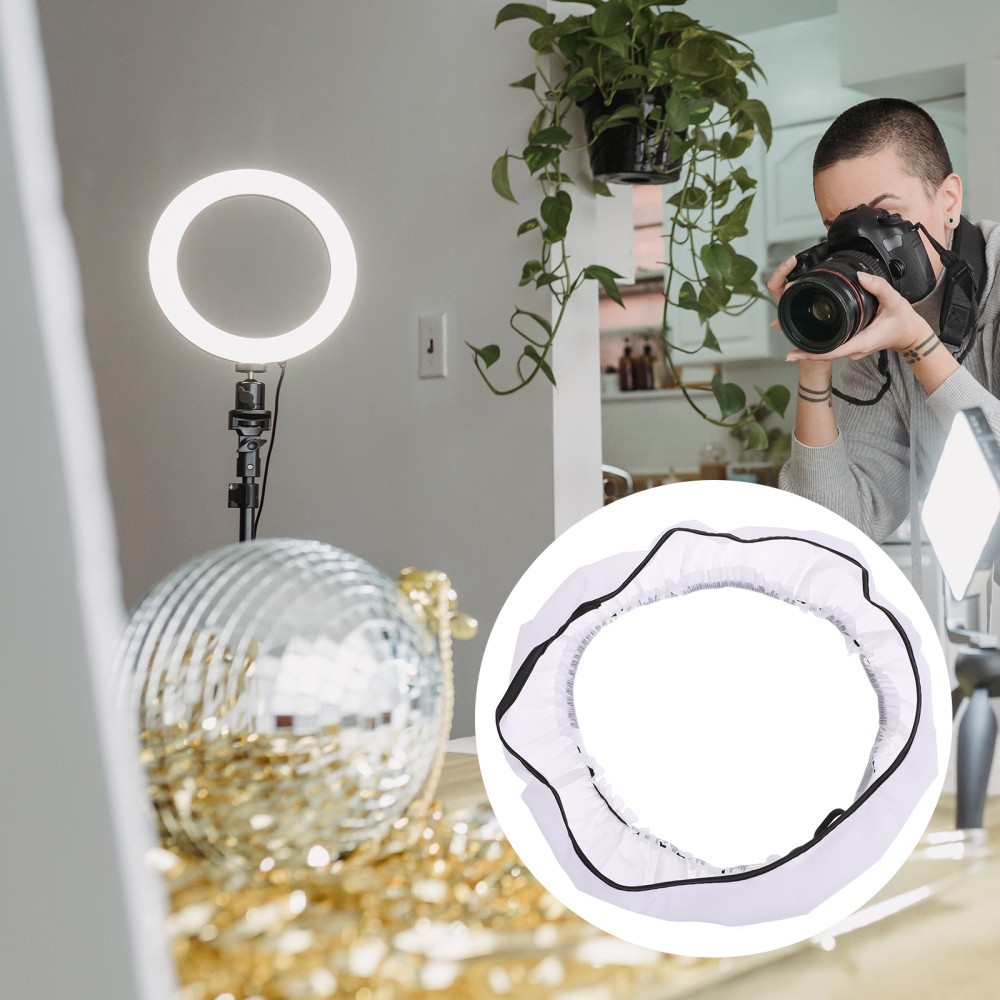 14 Inch Flash Reflector Diffuser Diffuserspeedlight Ring Difuser