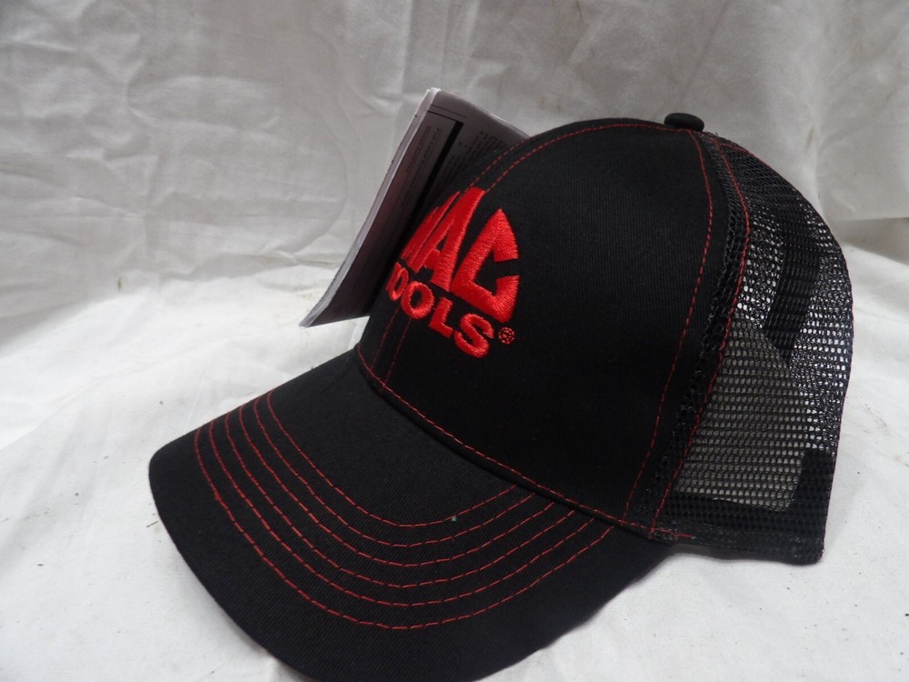 MAC Tools Cap Red Stitching