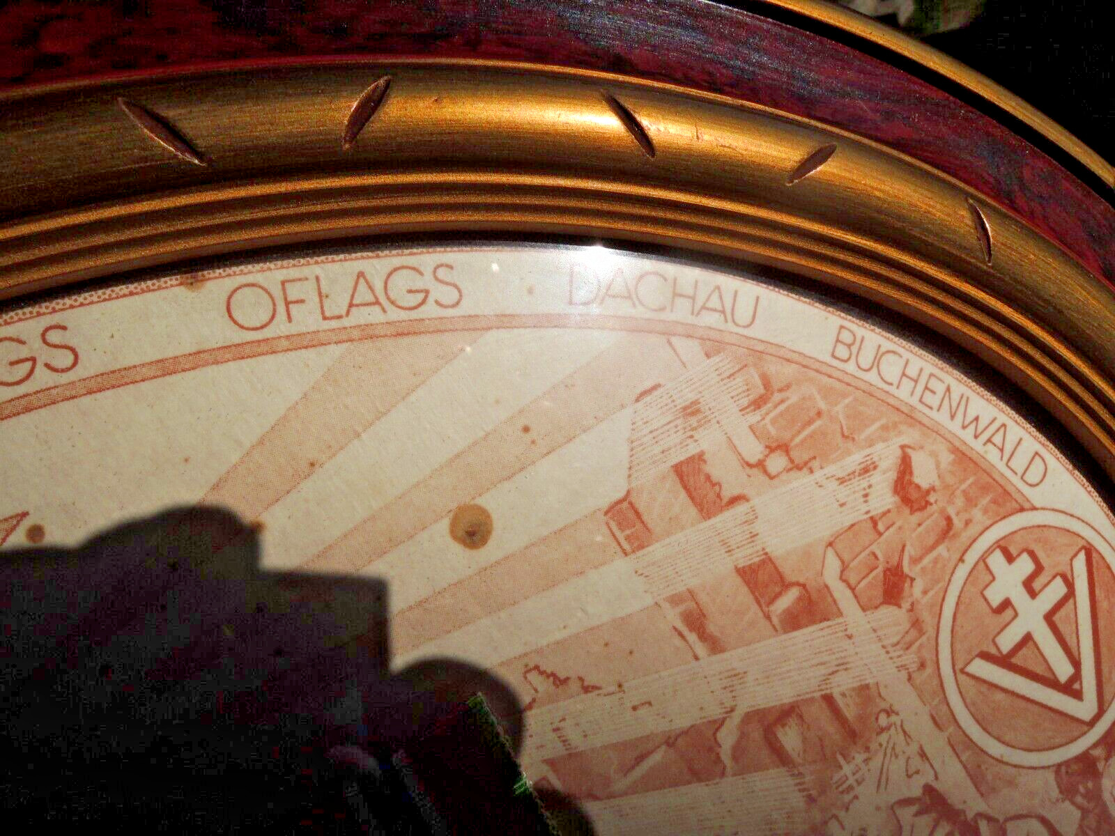 French commemorative certificate contraction camp Stalag VIII A 1939-45 military