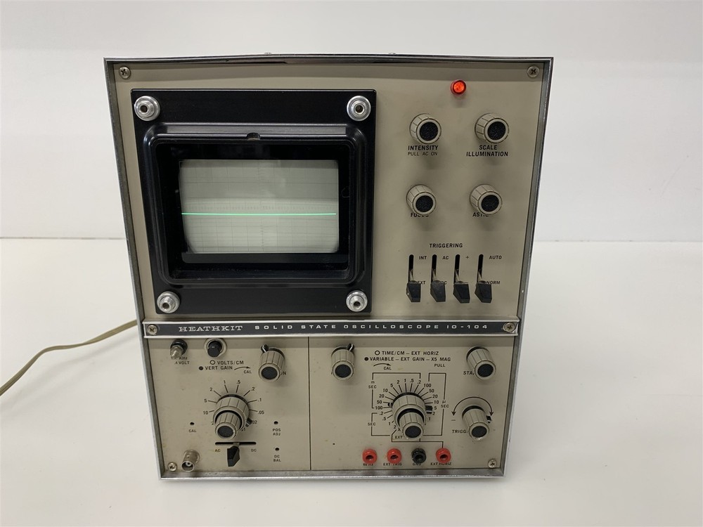 Heathkit Solid State Oscilloscope IO-104
