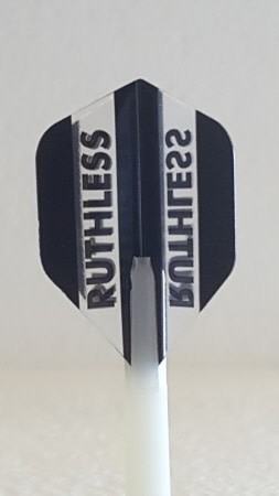 Ruthless Black Mini Dart Flights