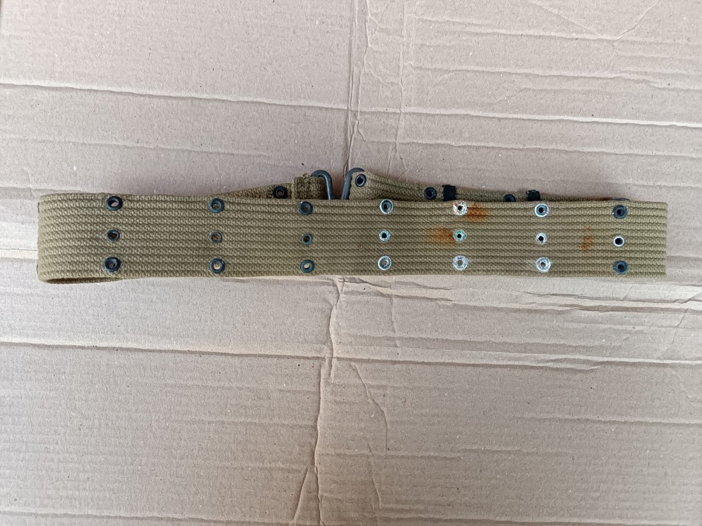 WWII WW2 Original M1936 US Army Pistol Belt dated 194...