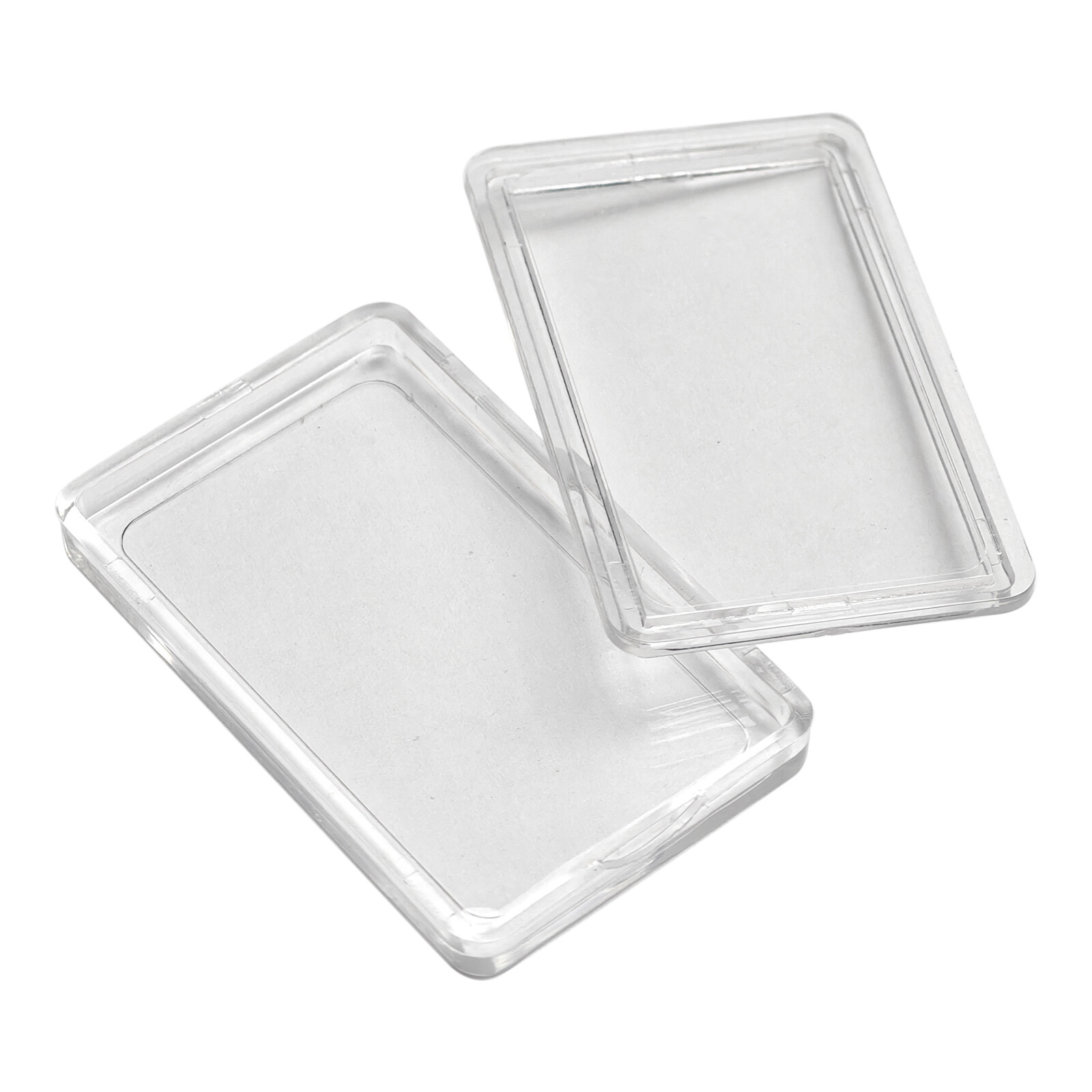 20PC Coin Cases Holder Capsules Direct Fit 1oz Silver Bar One Troy Ounce Bar