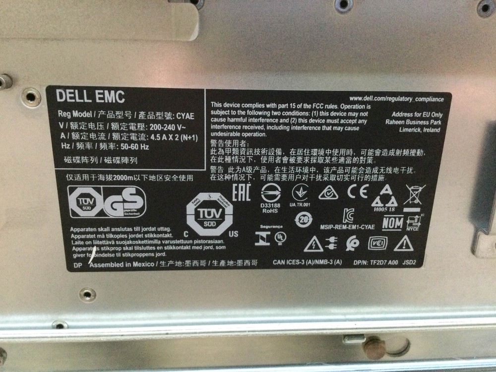 Dell Compellent SC460 60xLFF Storage Array Empty NO HDD