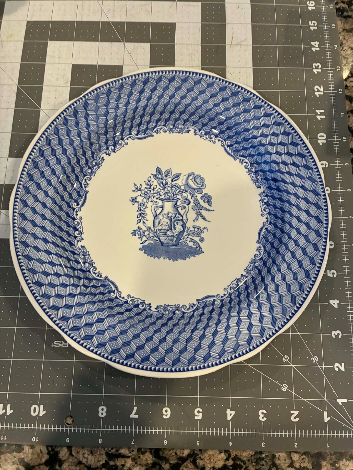 Spode Blue Room Georgian Collection Plates Made in England Mint
