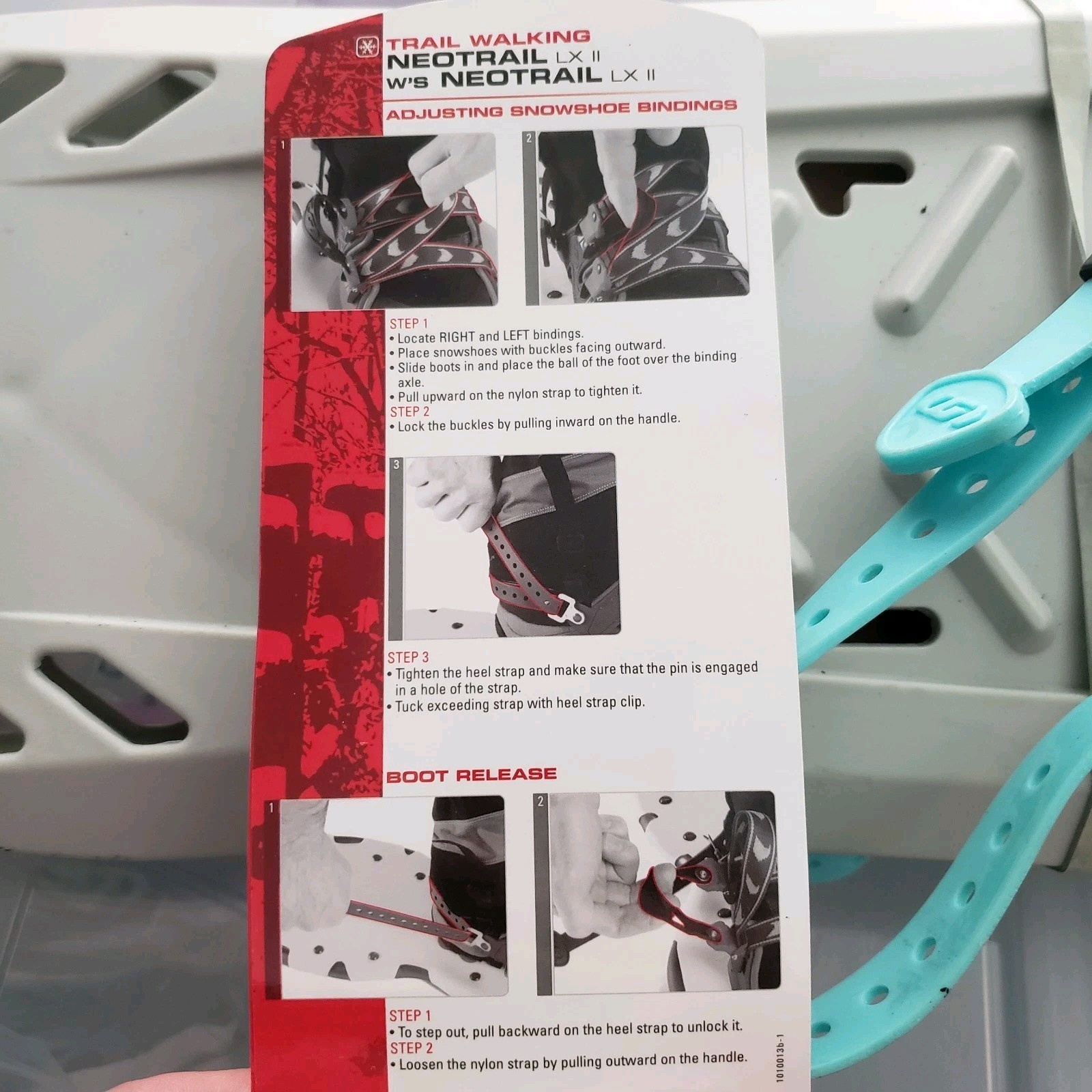 Louis Garneau Neotrail LX II Trail Walking Snowshoes Women's 828 Large NEW