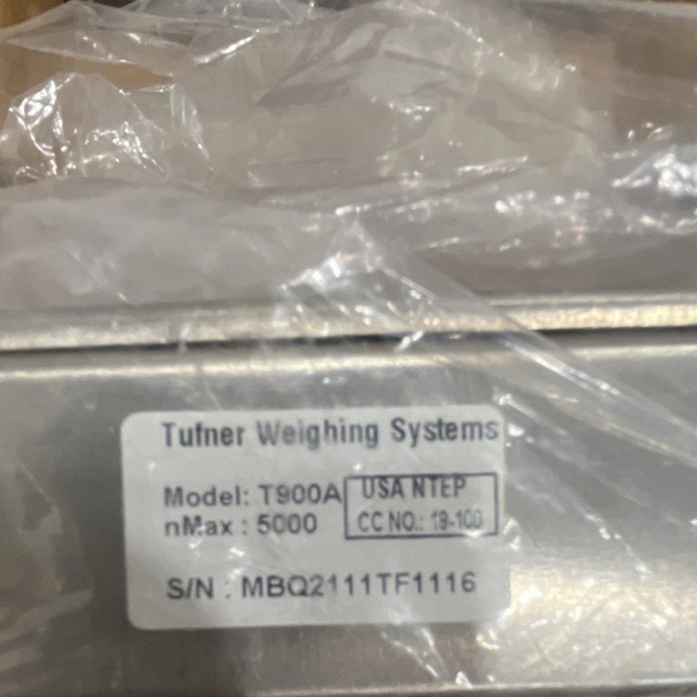 Tufner Weighing Systems T900A NTEP Indicator with Backlit Display