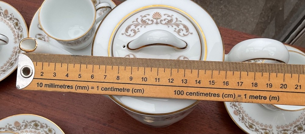 Noritake Westbury 6952 Complete Coffee set. 27Pc Tea set. Demitasse cups