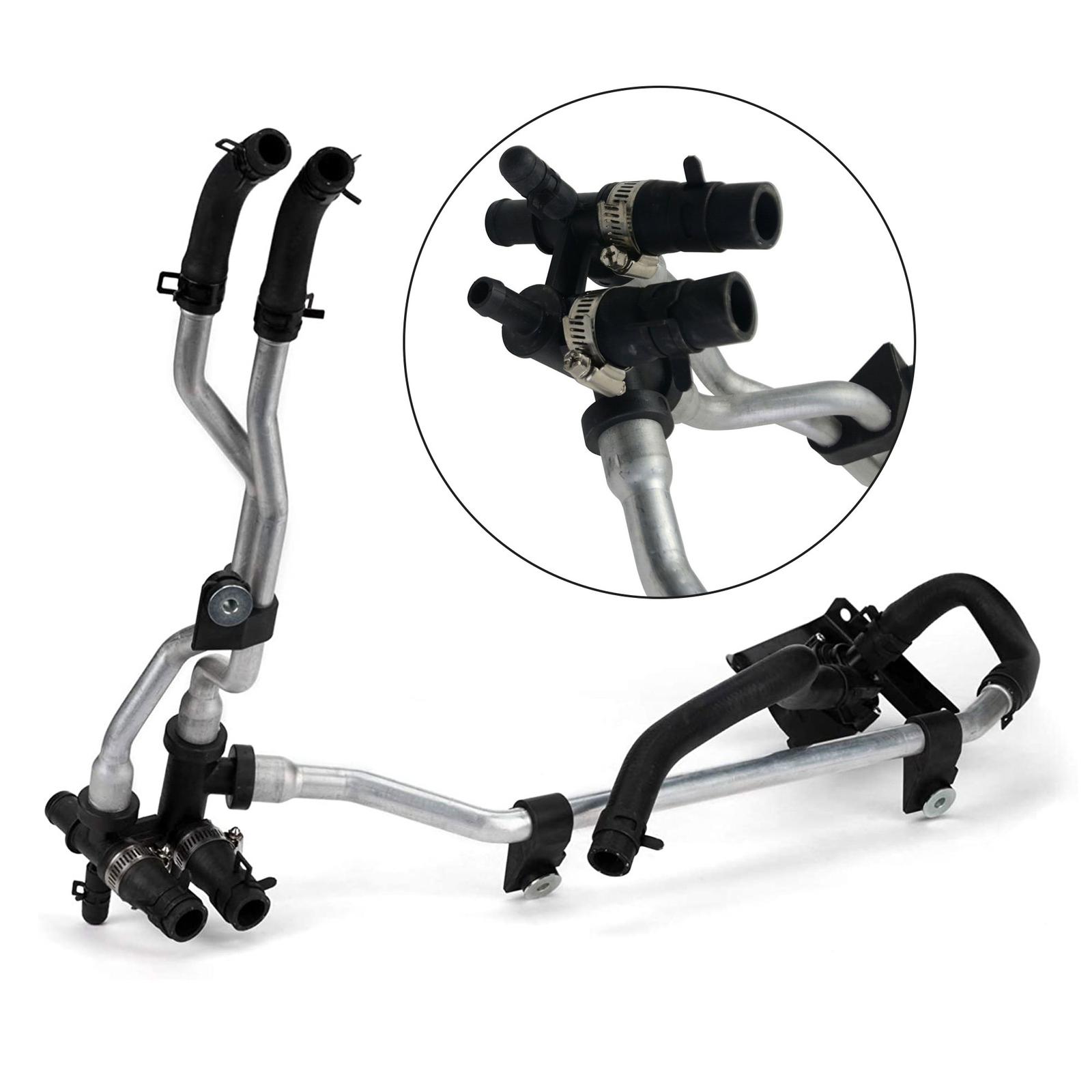 Heater Hose Tube Assembly W/ Blend Valve For 2005-2012 Nissan Pathfinder 4.0L V6