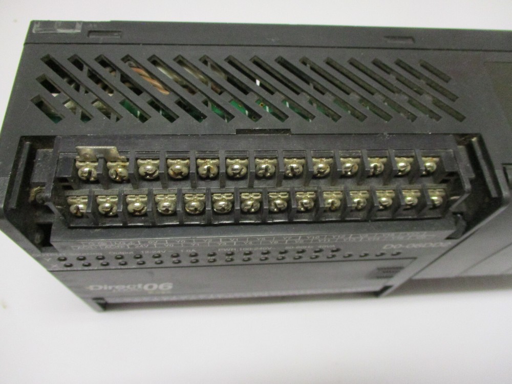 EUC-AUTOMATION DIRECT D0-06DD2 DIRECTLOGIC PROGRAMMABLE CONTROLLER Parts AS IS