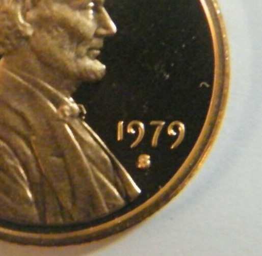 1979 Type 2 Proof Lincoln Memorial Penny US Coin Cents Choice to Gem