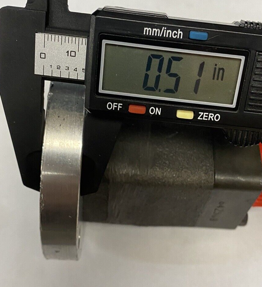 Mini Hydraulic Gear Type Pump Flat Tang 4-Bolt Flange