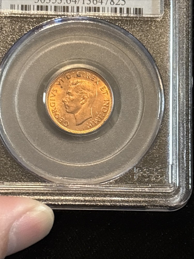 1940 Canada Penny Uncirculated Pcgs Ms64 Red Small Cent