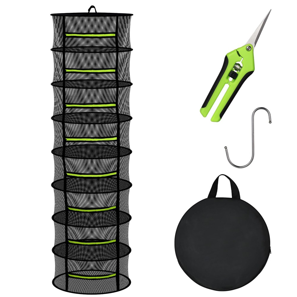 MEKOLIFE Herb Drying Rack - Mesh Drying Rack - Herb Drying Rack Hanging with