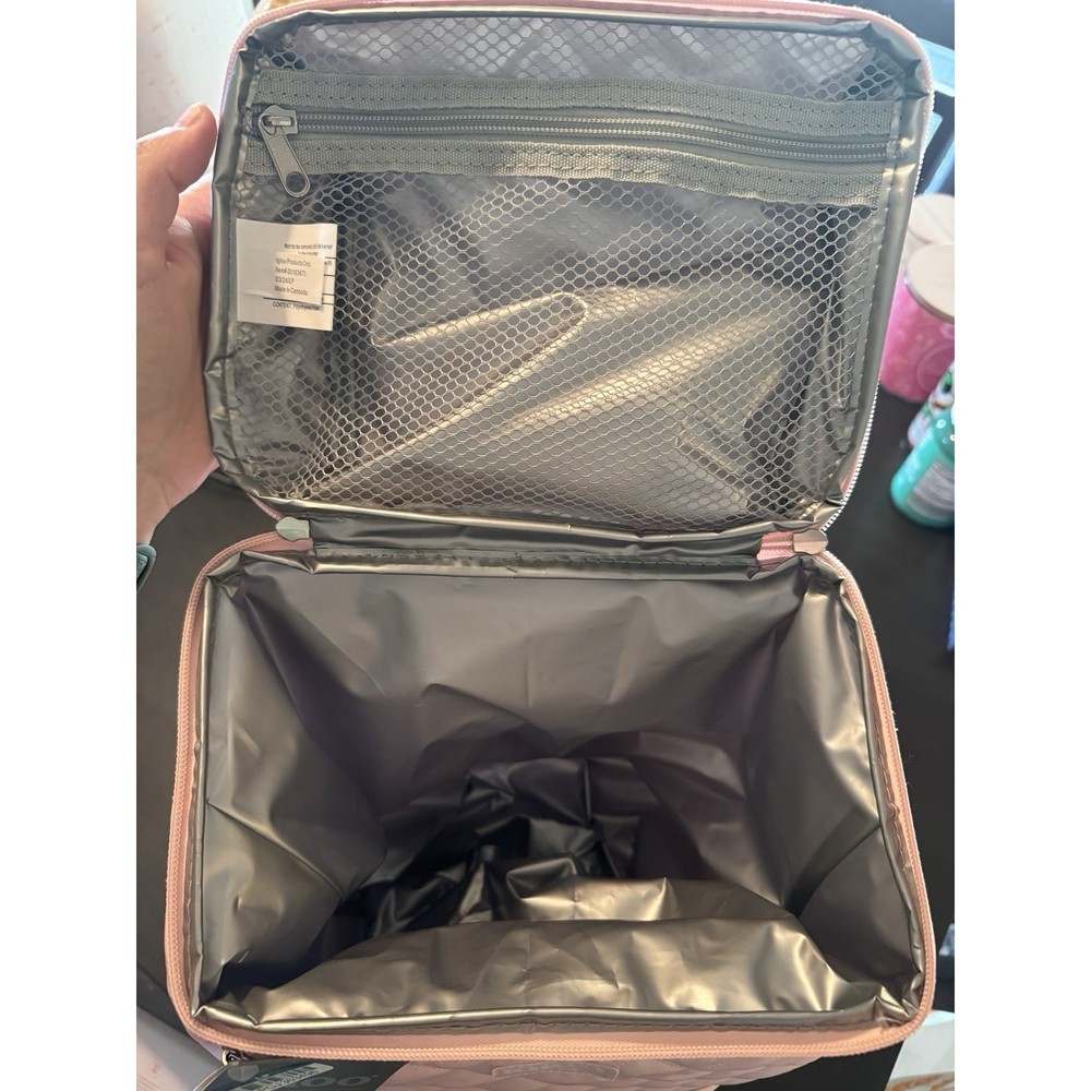 Igloo Cooler Backpack 9QT Leakproof Rose Quartz 20 Cans MaxCold Duo Soft-Sided