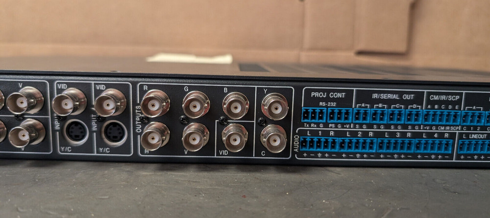 Extron System 5 IP ~ Audio/Video (A/V) Switcher, Five Input, One Output